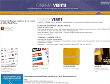 Tablet Screenshot of cinema-verite.org